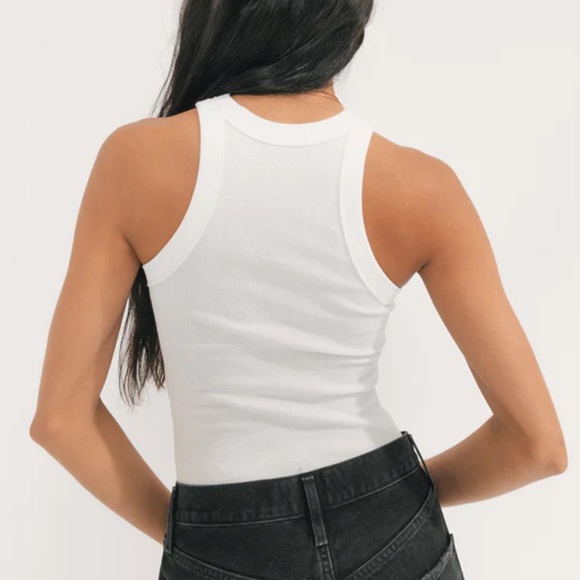 Easy Standard Rib Fitted Racer Tank - Picture 2 of 5